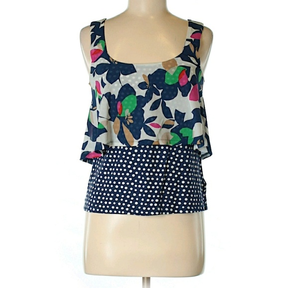 Anthropologie Tops - Meadow Rue Anthropologie Throughway Layered Tank